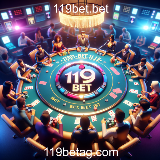 Descubra o Mundo do Poker no 119bet.bet